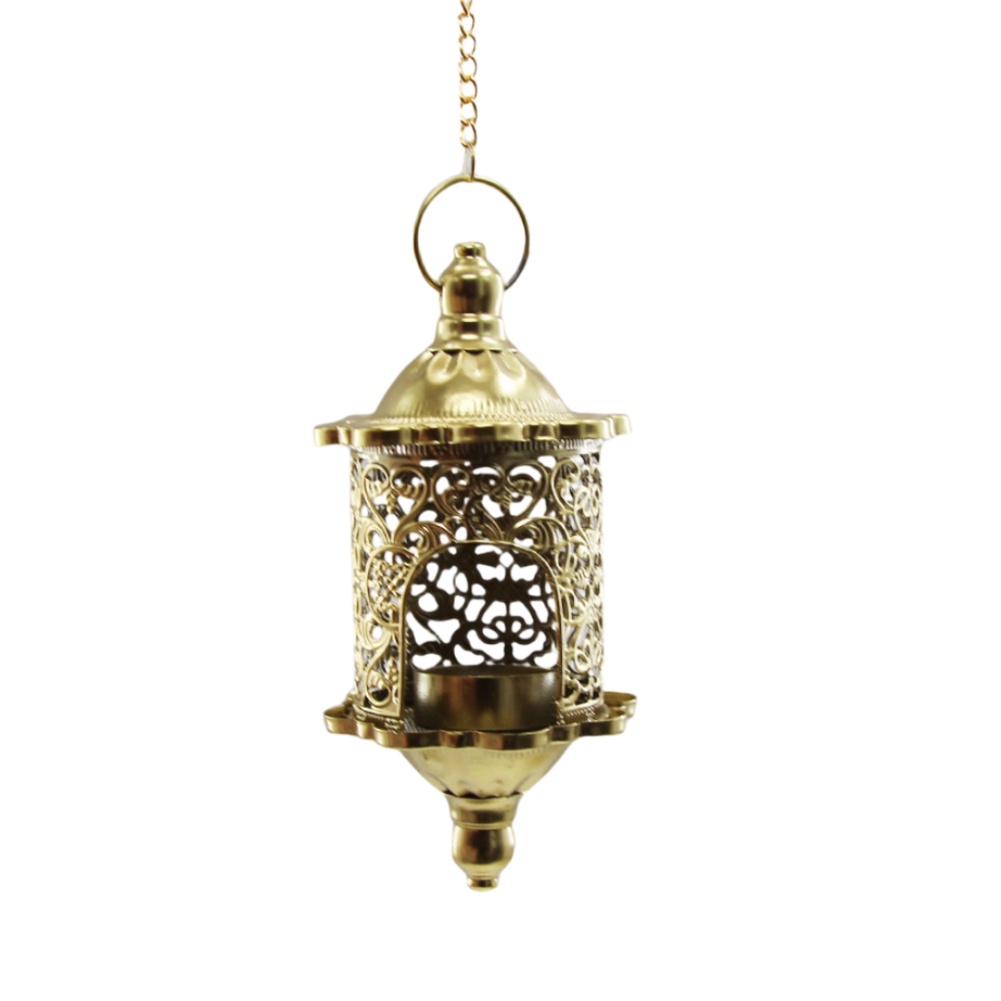 Decor Timeless Lighting - Portavelas con forma de jaula de