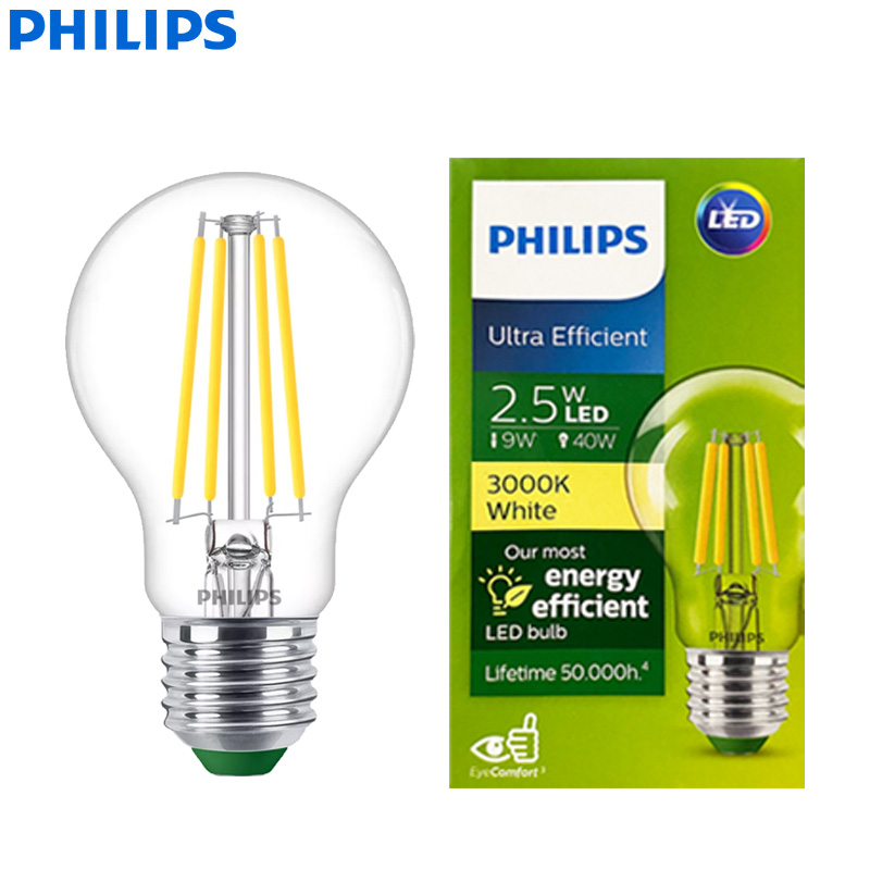 Philips Bulb Led Classic - Bombilla LED de filamento de alta