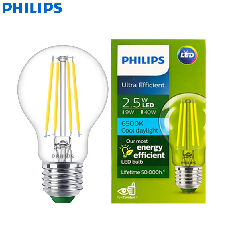Philips Bulb Led Classic - Bombilla LED de filamento de alta
