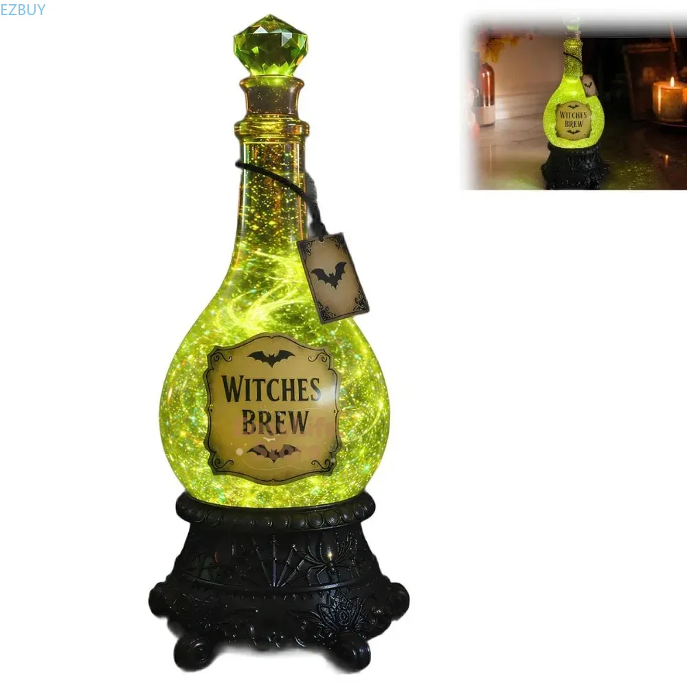 Up Lighting Decor - Botella con brillo y luces LED