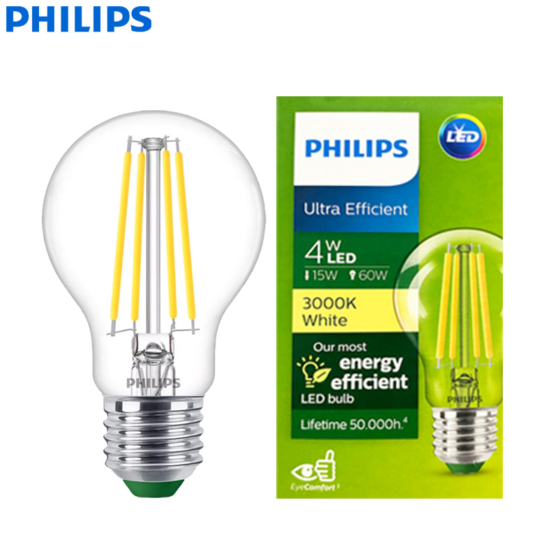 Philips Bulb Led Classic - Bombilla LED de filamento de alta