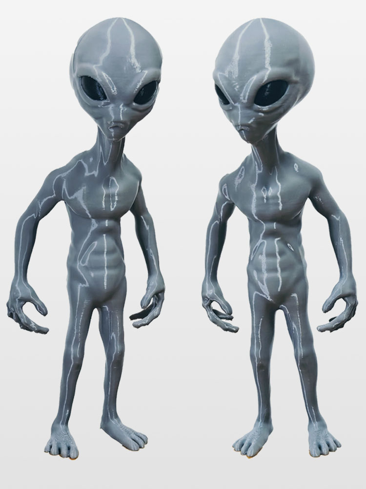 Lighting Mcqueen Bedroom Decor - 2025 nuevo Roswell UFO gris alienígena