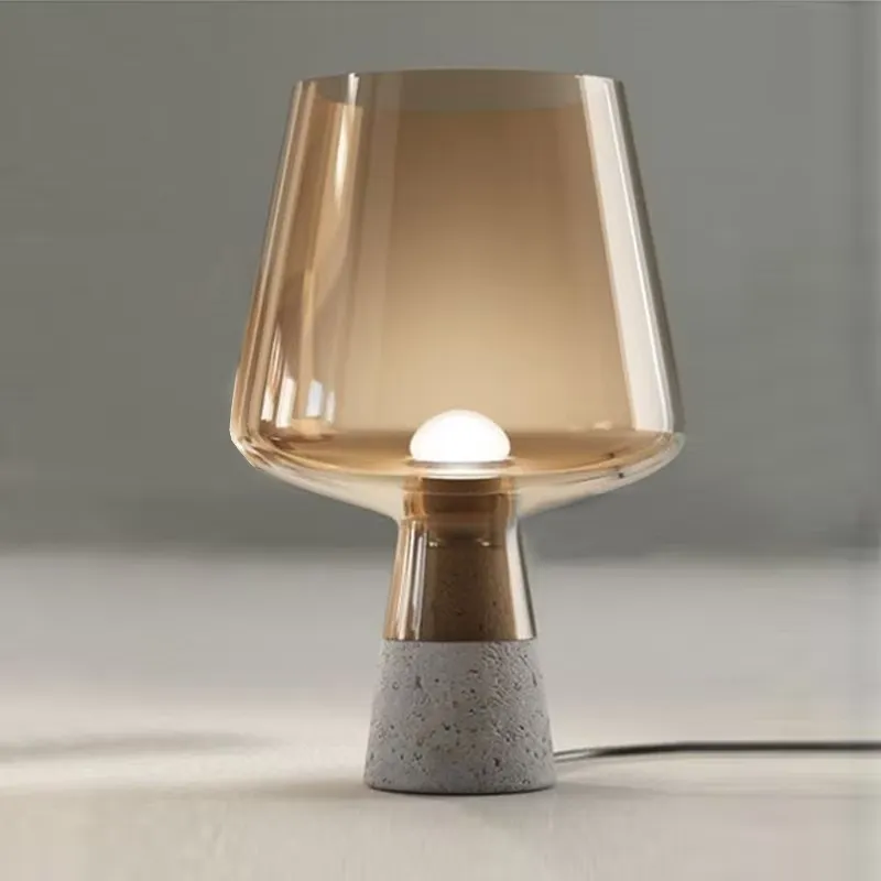 Lámpara de Mesa de Cemento Nór - Lighting Decor Bedroom reseña y precio