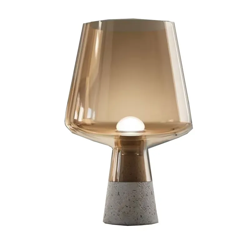 Lámpara de Mesa de Cemento Nór - Lighting Decor Bedroom reseña y precio