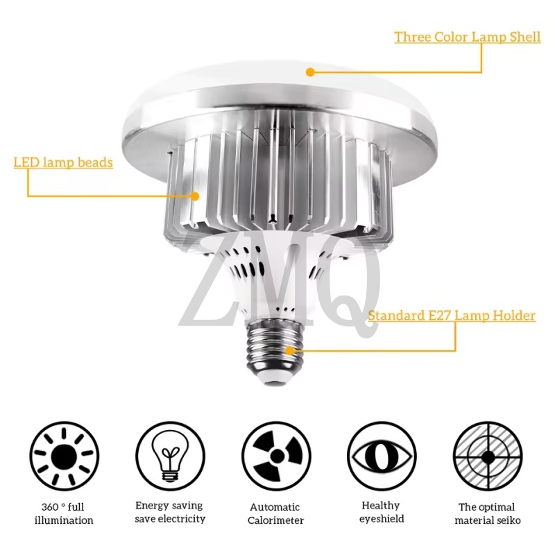 Lámpara LED E27 85W 155W 3200K - Lighting Visual reseña y precio