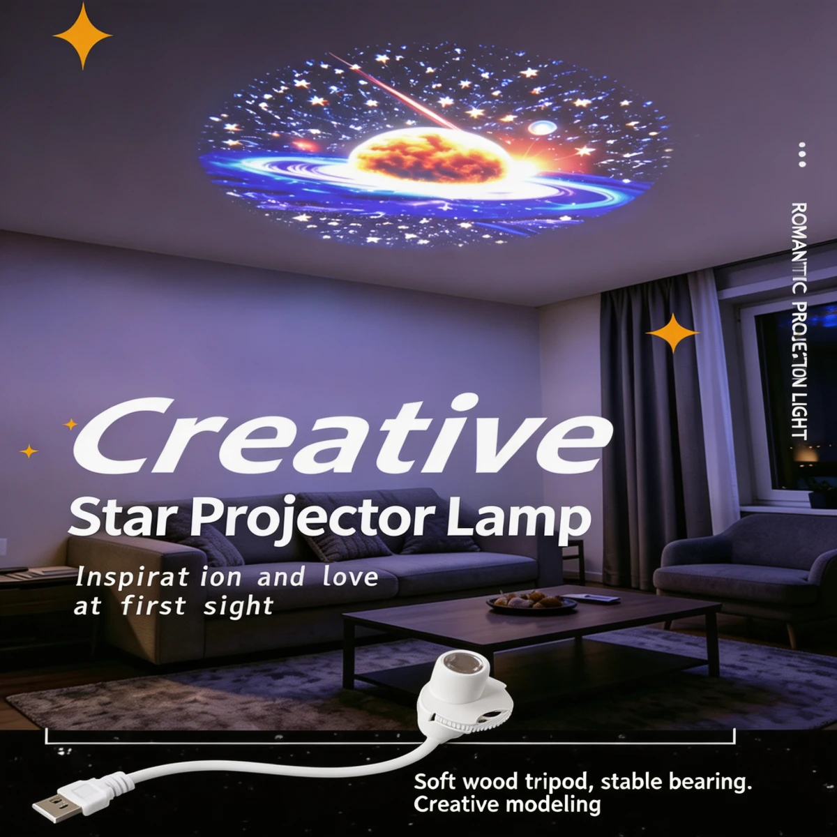 Proyector de luz con 15 patron - Lighting Mcqueen Bedroom Decor reseña y precio