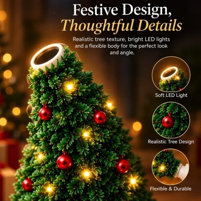 Proyector navideño con forma d - Lighting Christmas Decor reseña y precio