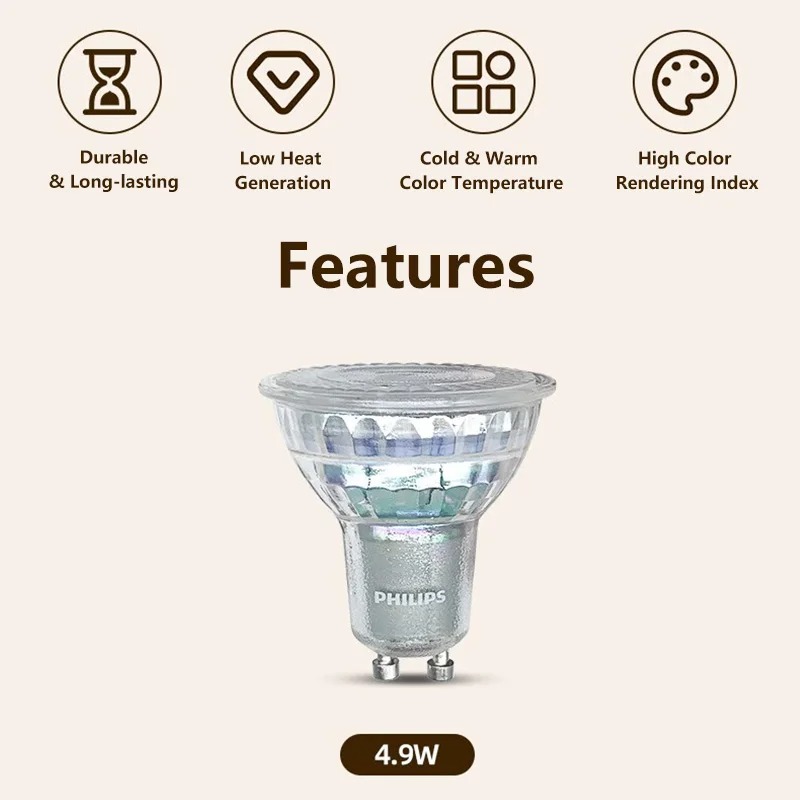Lámpara empotrable de techo Ph - Philips Bulb Led Classic reseña y precio